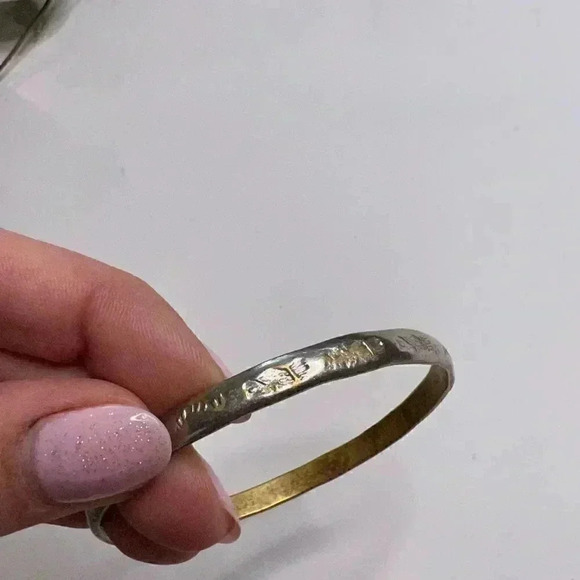 Sterling Silver Mexican  Taxco Bracelet Bangle - Picture 6 of 6